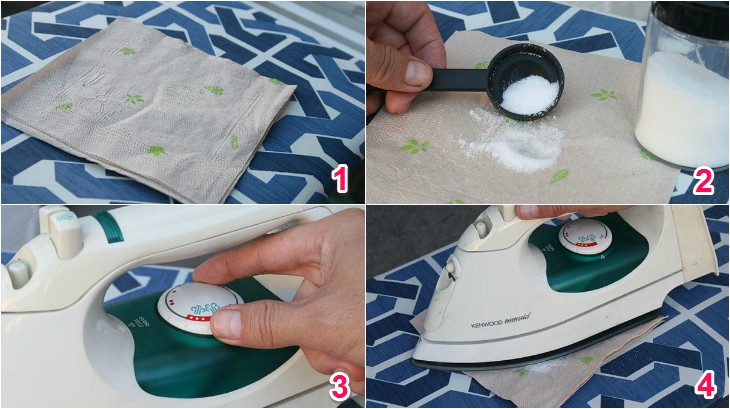 cách vệ sinh bàn ủi sạch